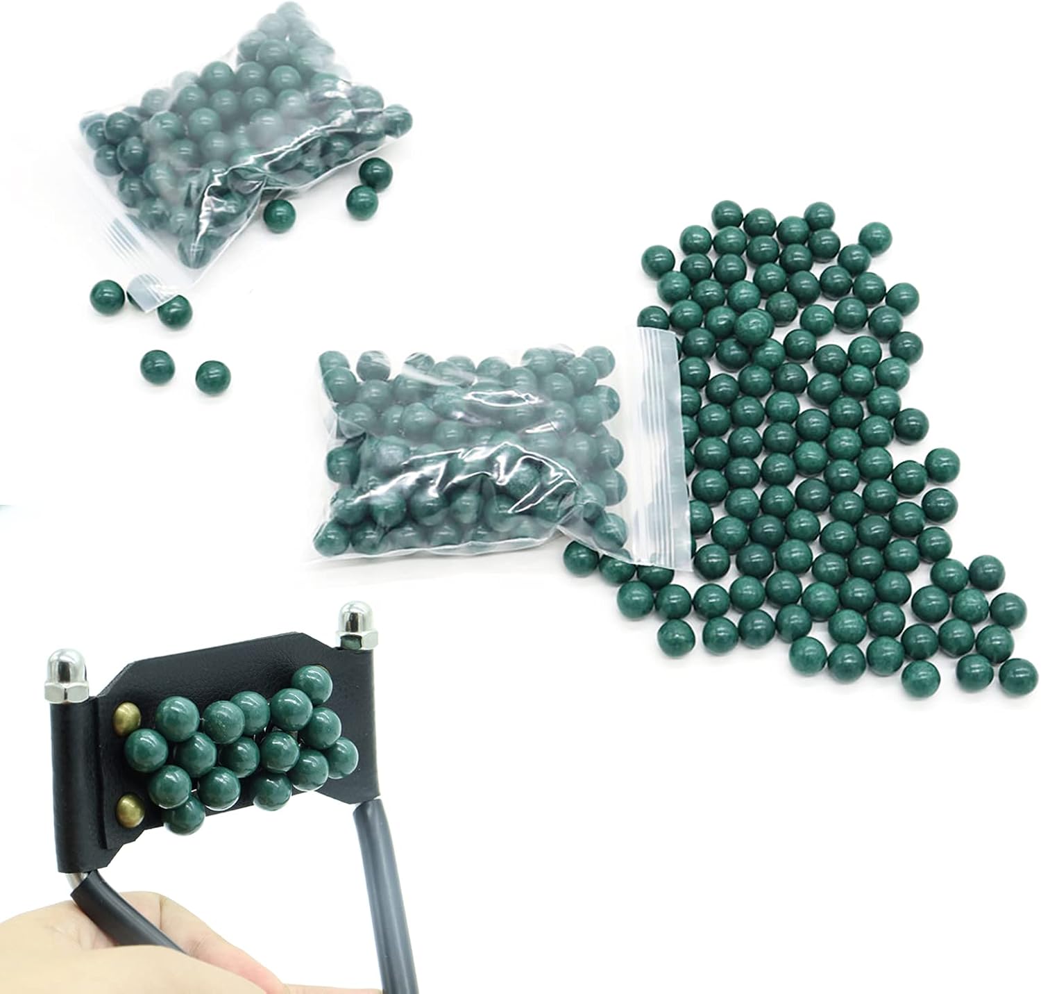 200/500/1000 Pieces Slingshot Clay Ball mud Pill Hard Clay Ball Sling Ball Biodegradable Slingshot Ammunition Clay degradable