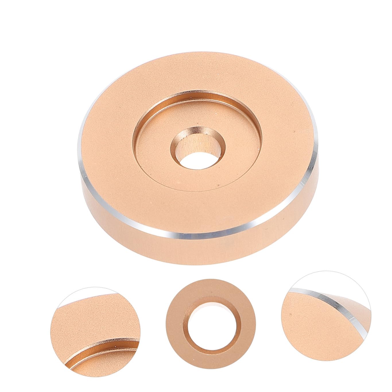 BESTonZON 3 Pezzi Adattatore Convertitore 45 Accessori Per Dischi Disco In Vinile Da 7 Pollici Cupola Album Adattatore Per Dischi Adattatore Per Dischi Da 45 Giri Giradischi Adattatore