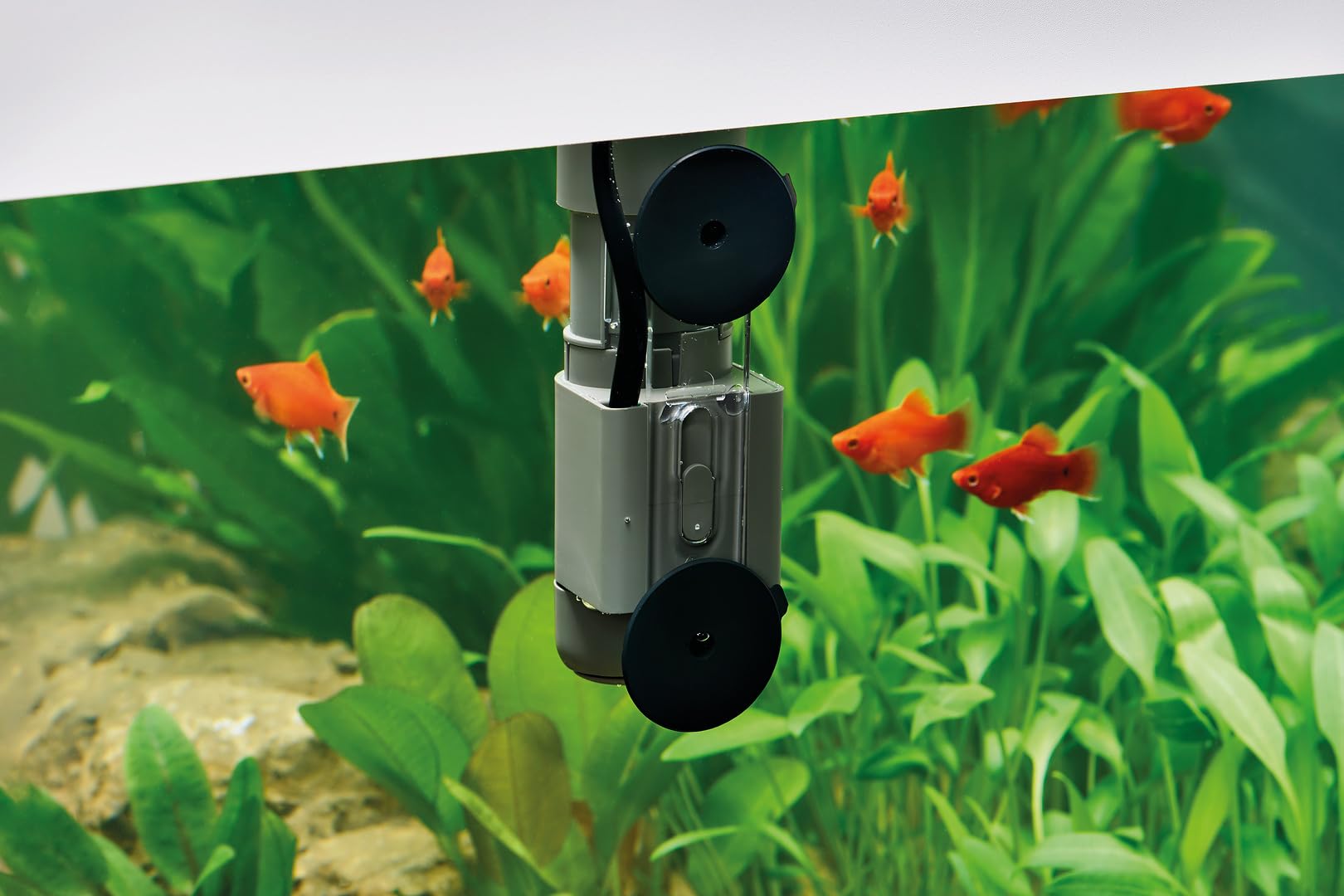 Oase CrystalSkim 600, Surface Skimmer Aquarium de 600 litres, pour l'eau Douce et l'eau de mer, 4,5 W