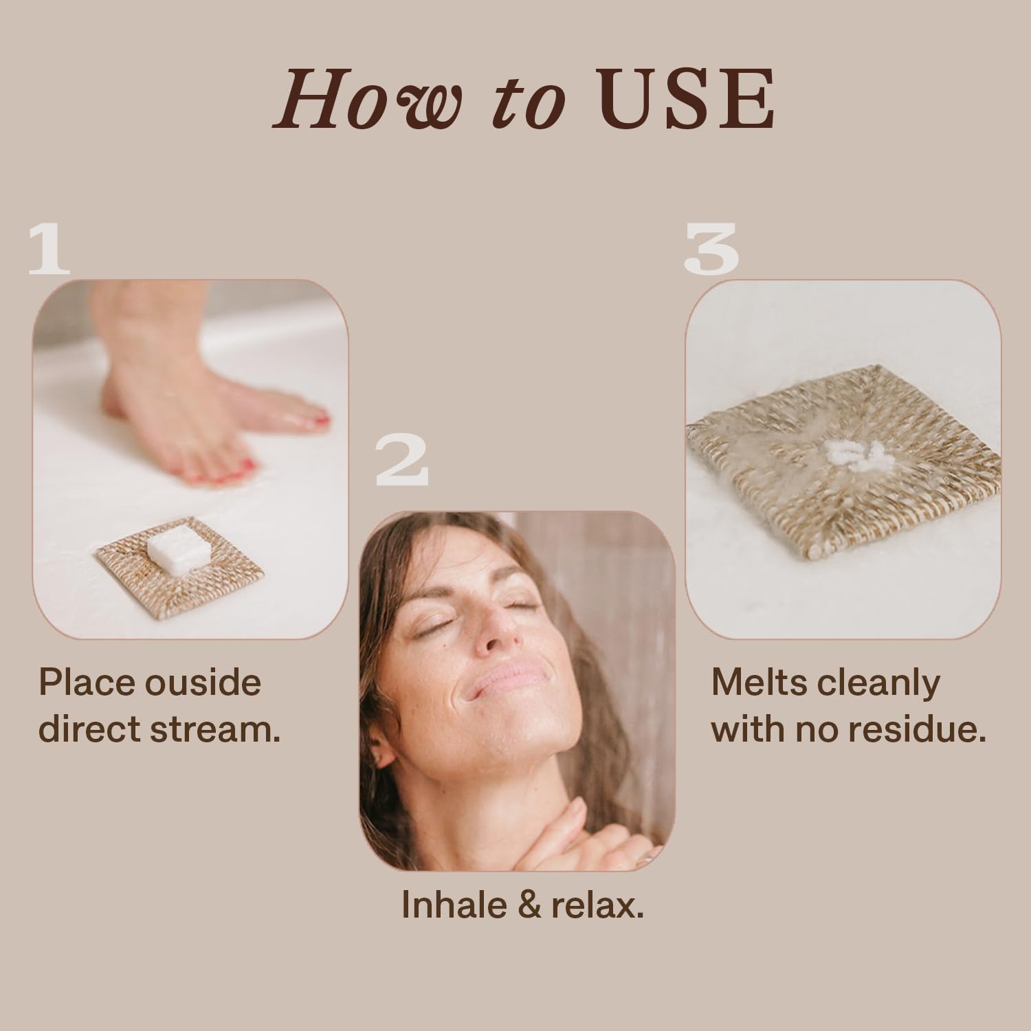 Handmade Natural Aromatherapy Shower Steamers Made in USA