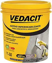 Aditivo Impermeabilizante para Concreto E Argamassa Vedacit 900 Ml