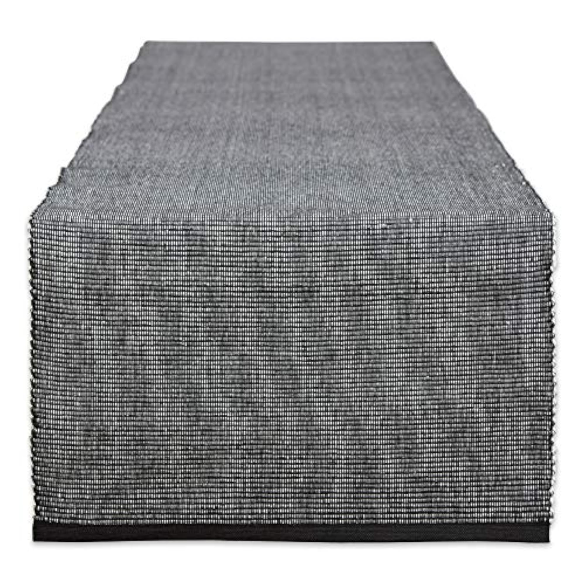 Two-Toned Collection Tabletop Table Runner, Black