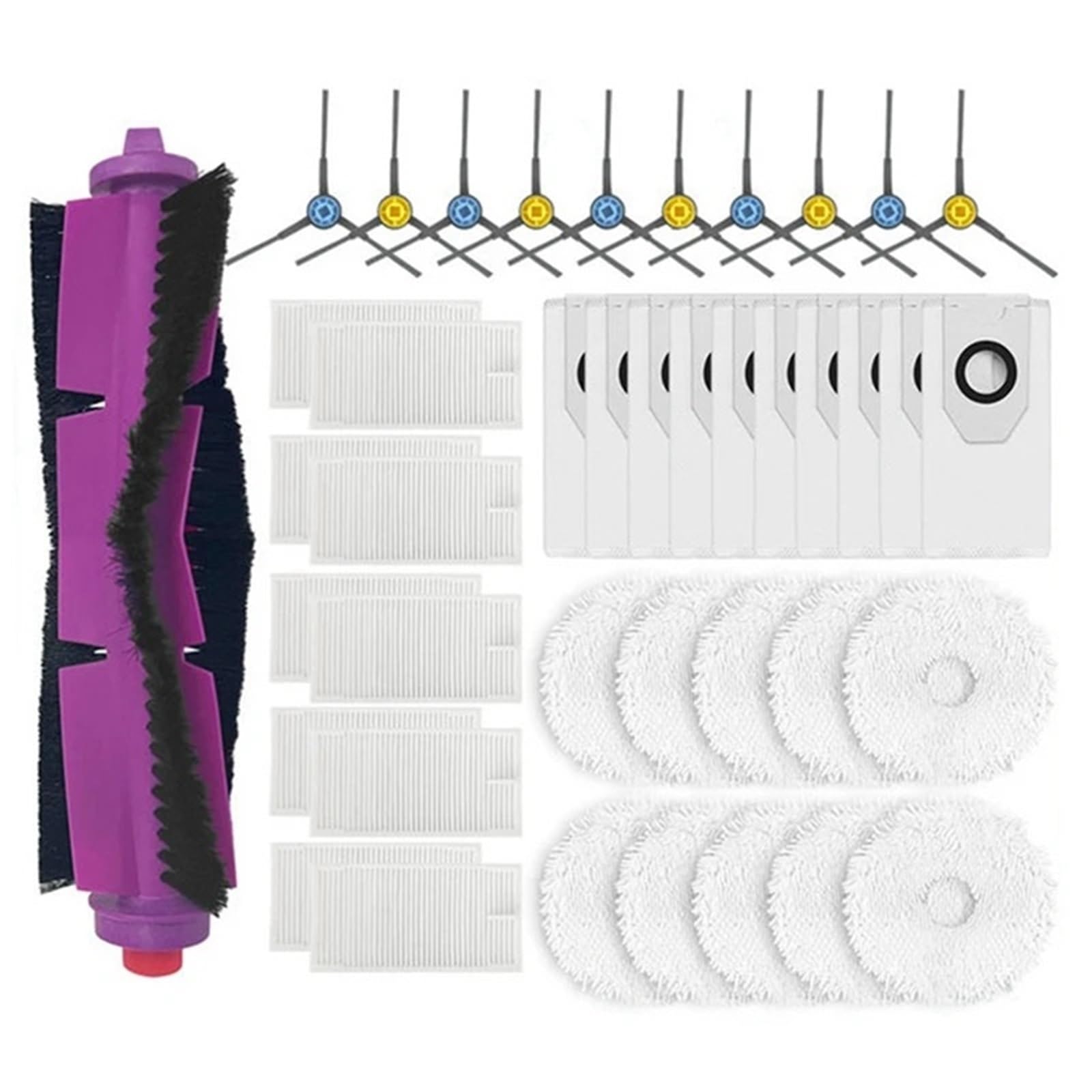 Sac et chiffon pour aspirateur Midea V12 pour une maison impeccable