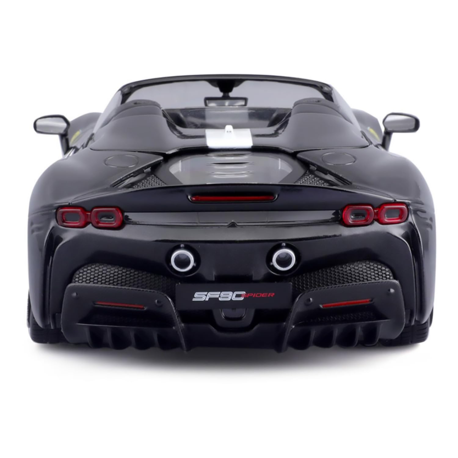 Bburago 1/18 Ferrari Signature - SF90 Spider - Black, Schwarz, 33 centimeters - Image 3