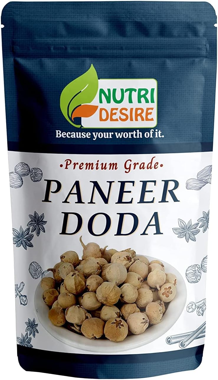 Nutri Desire PANEER DODI PHOOL/PANEER DODA 500gm_Packing May Vary