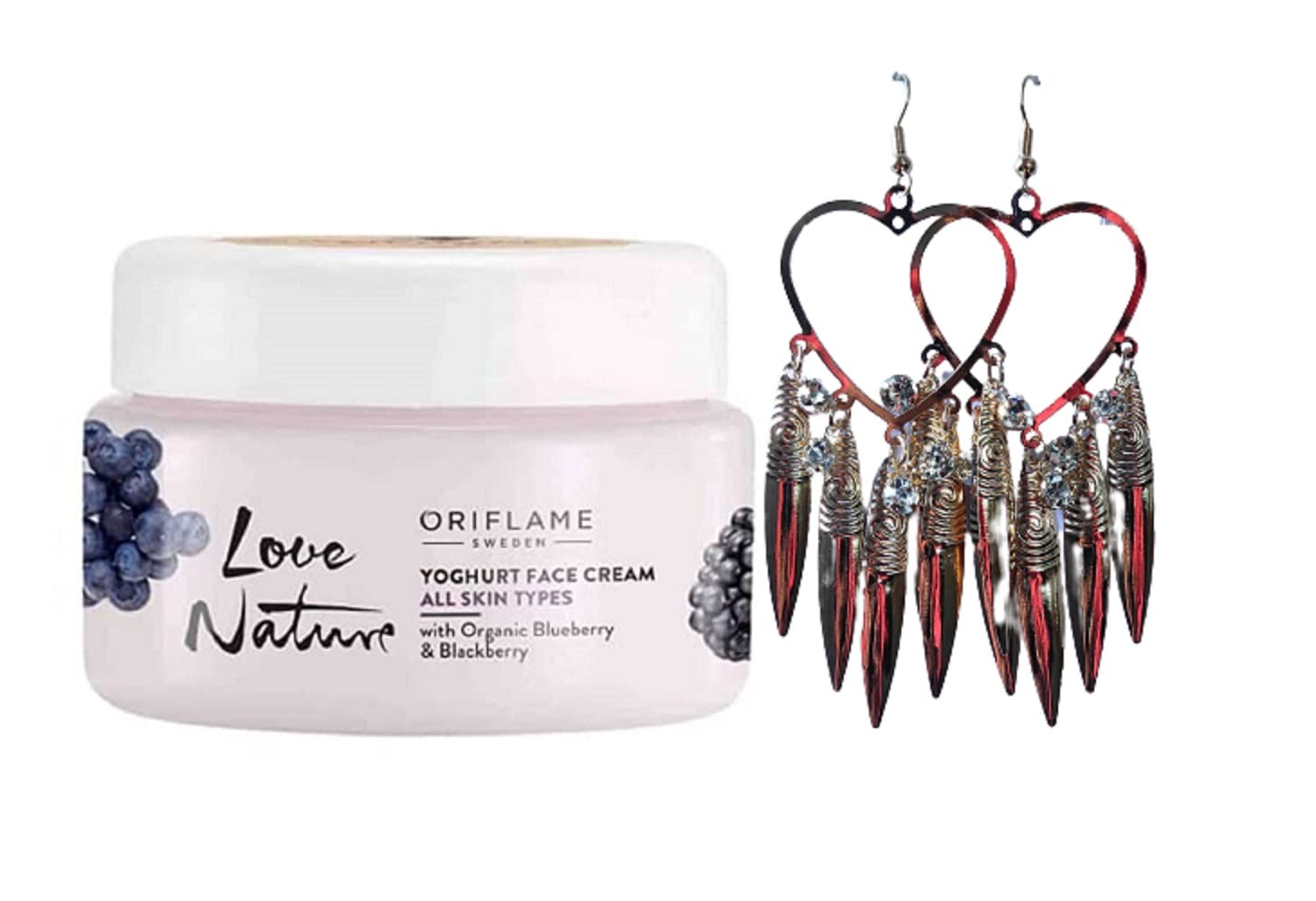 Oriflame LOVE NATURE Dark Berries Delight Yoghurt Face Cream Amazon