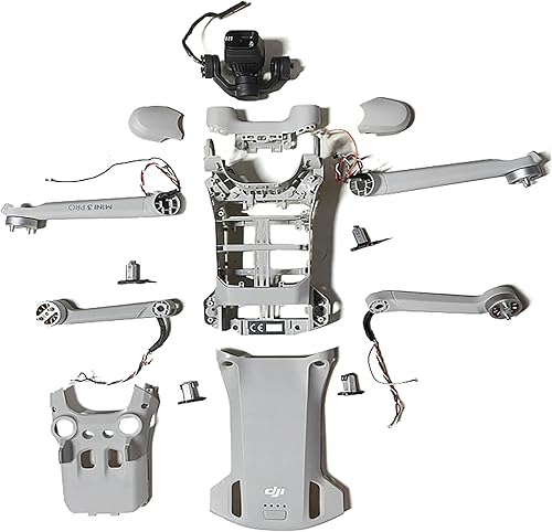 Miniatura 5 de YueLi Mini 3 Pro - Carcasa de repuesto para DJI Mini 3 Pro, carcasa superior, carcasa inferior inferior frontal para DJI Mini 3 Pro Parts Accesorios