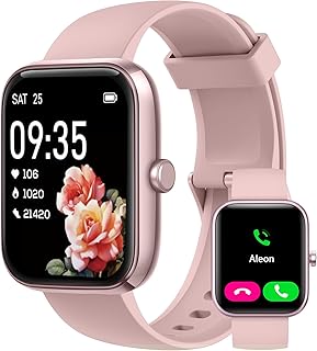 Smart Watch for Men Women with Bluetooth Call,Alexa Built-in Smartwatch,1.83"DIY Dial Fitness Watch with Sleep Heart Rate ...