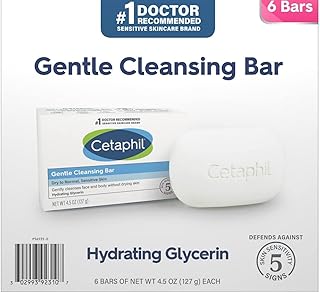 Barra limpiadora suave para pieles secas/sens...