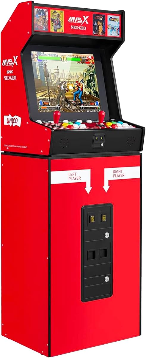 Combo básico y máquina arcade UNICO MVSX, 50 juegos arcade retro SNK precargados