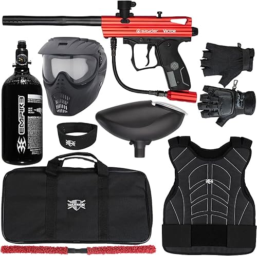 Miniatura 7 de Action Village Kingman Spyder Victor Protector de pistola de paintball kit protector 1