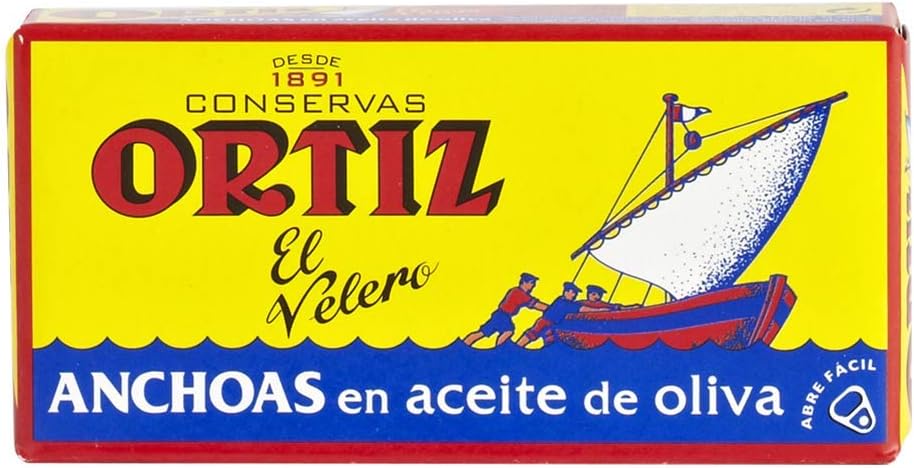 Ortiz Anchovy Fillets Box, 47.5g