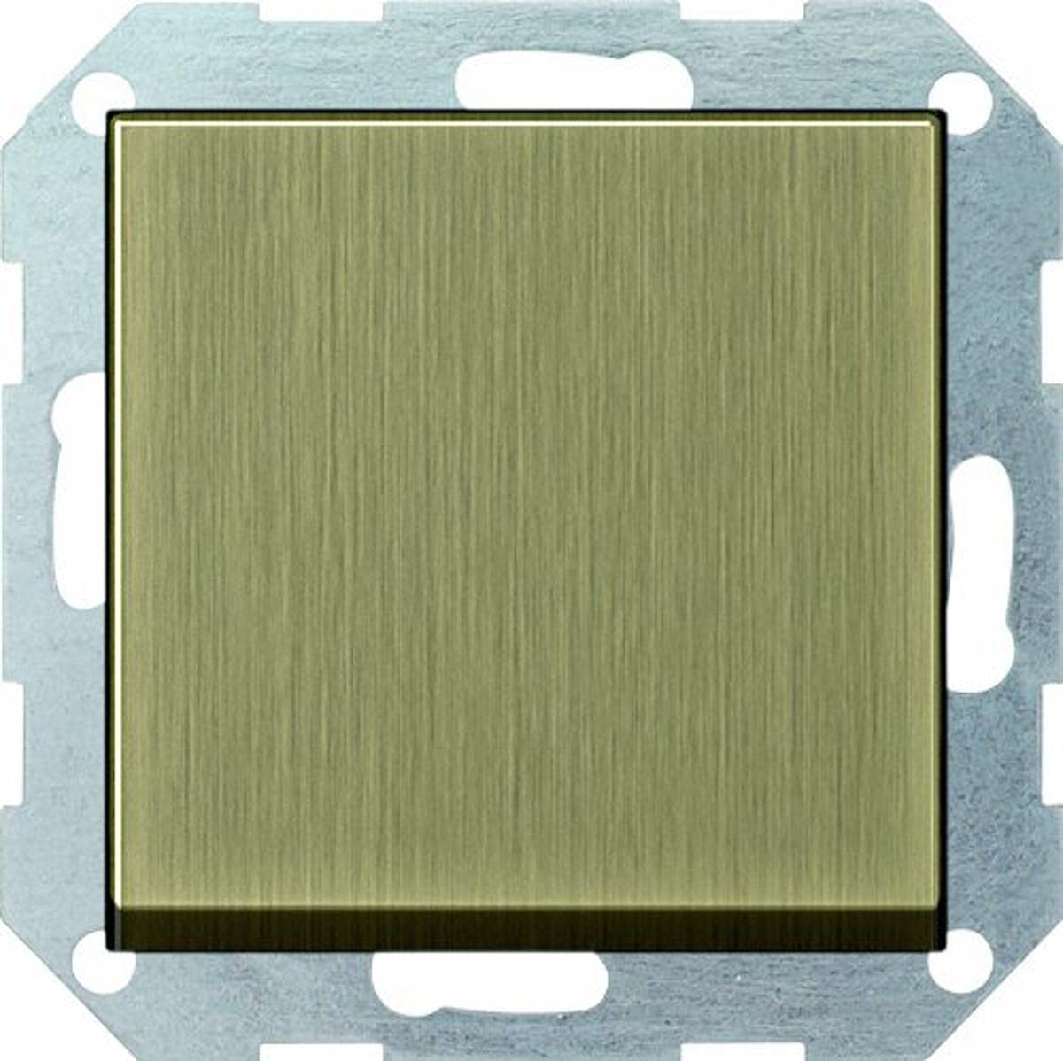 Interrupteur va-et-vient Gira 0126603 bronze pour couloir et salon