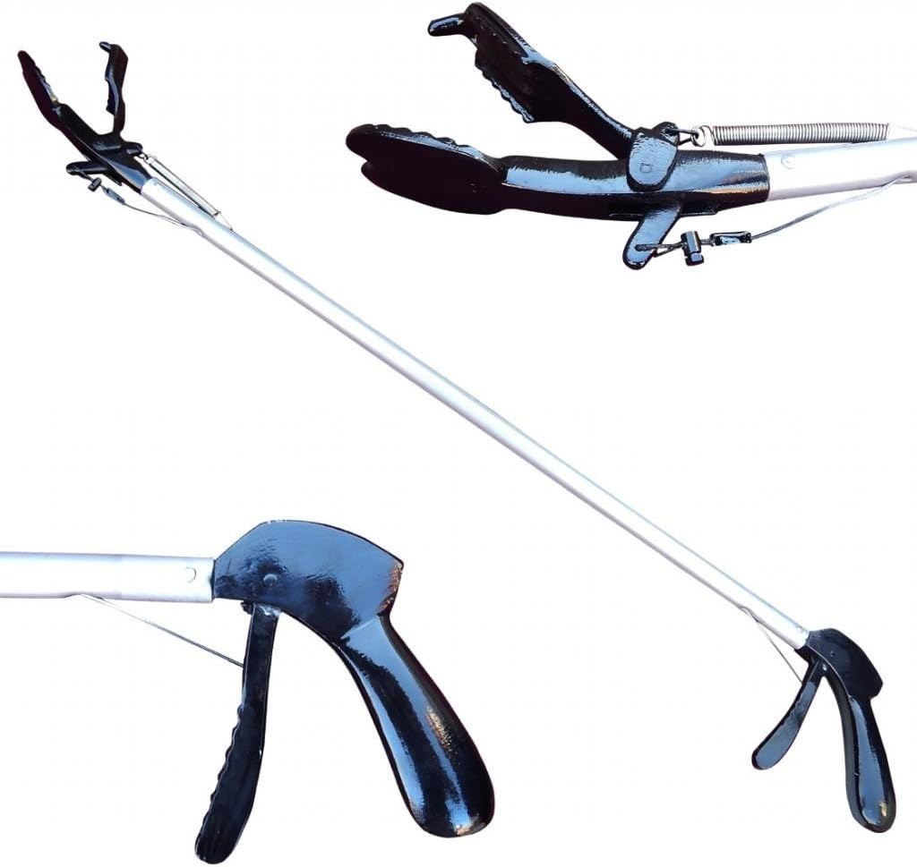 ARD CHAMPS INC. 60" Pro Snake Tongs Reptile Grabber Rattle Snake Catcher Wide JAW Handling Tool