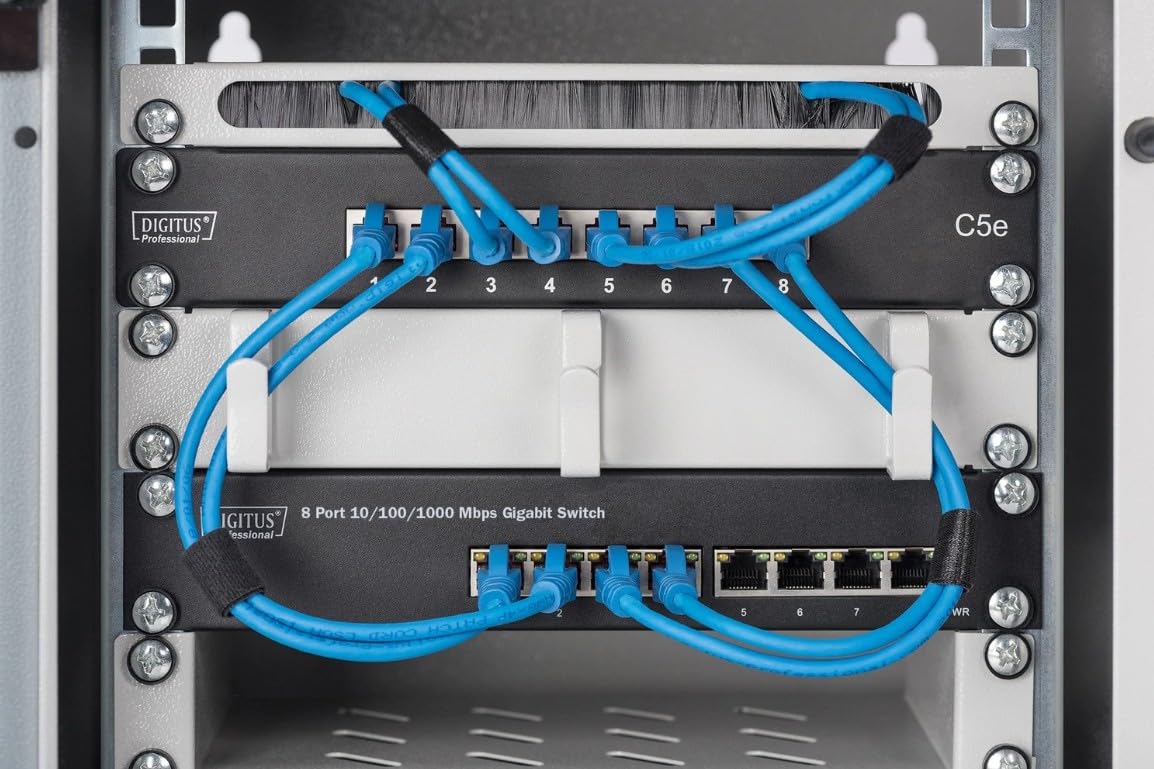DIGITUS Switch Gigabit Ethernet a 8 porte da 10"
