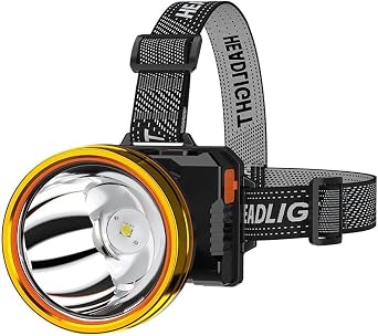 Lithium Battery Charging Night Fishing Induction Headlight Led Miners Lamp Head-Mounted Torch Outdoor Strong Light Headlight Outdoor headlamps