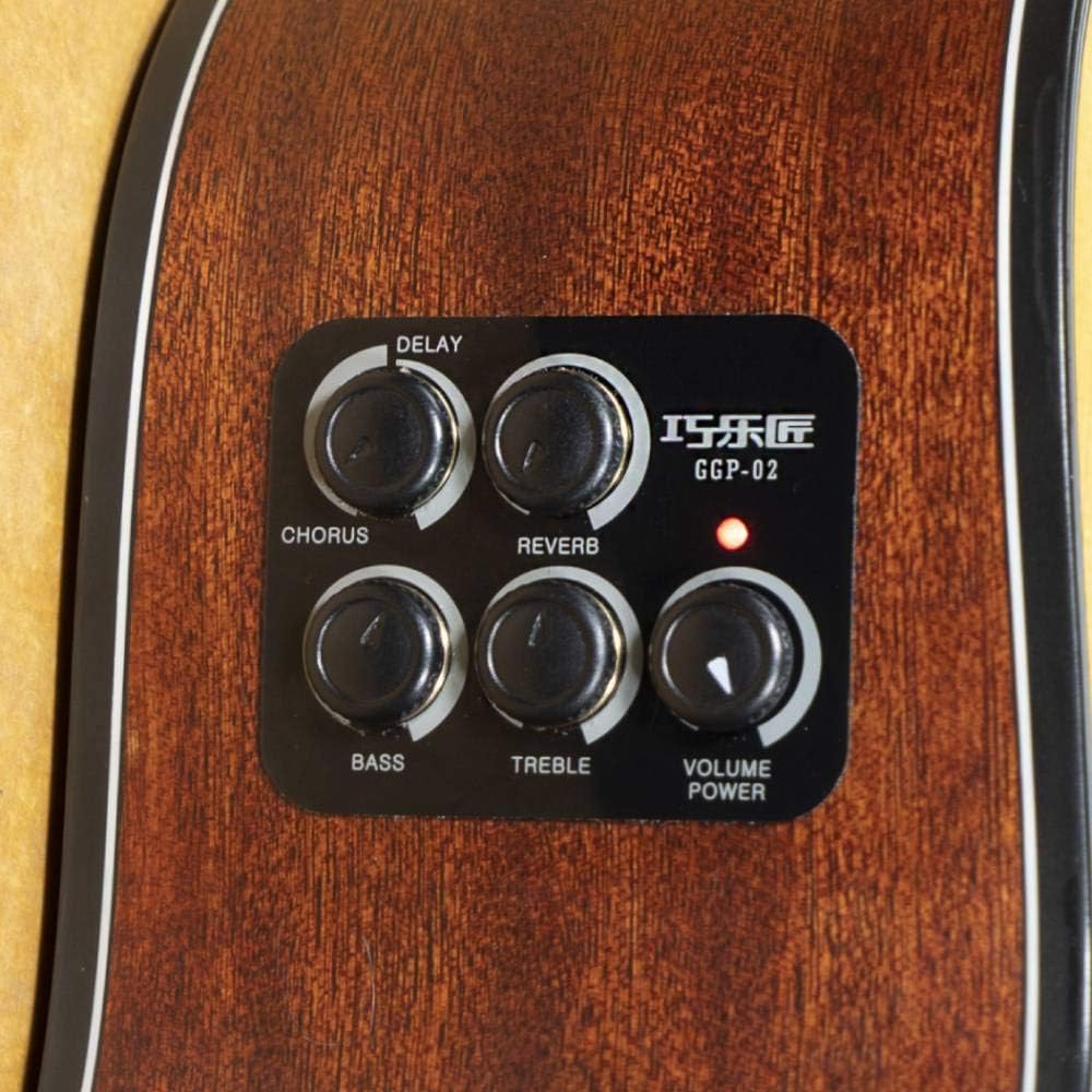 KINGDUO Guitto GGP-02 Pickup,Deliver Chorus, Delay and Reverb Sounds Direct from Acoustic Guitar