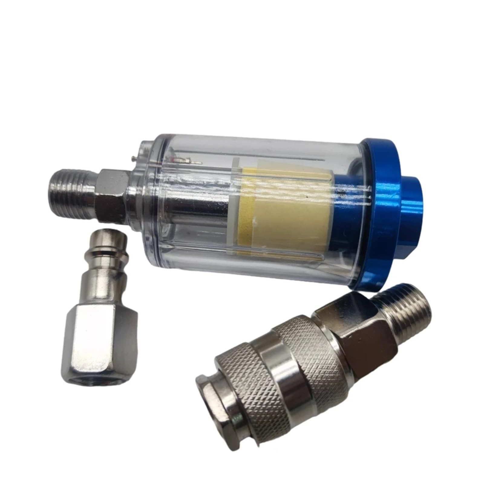 2 szt. y-30 europejski styl do sprężarki pistolet natryskowy narzędzie ciśnieniowe części 1/4 '' separator oleju wodnego filtr powietrza pułapka wilgoci z