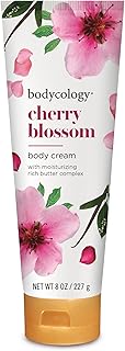 Bodycology Shea Butter Body Cream, Cherry Blossom, 8 oz