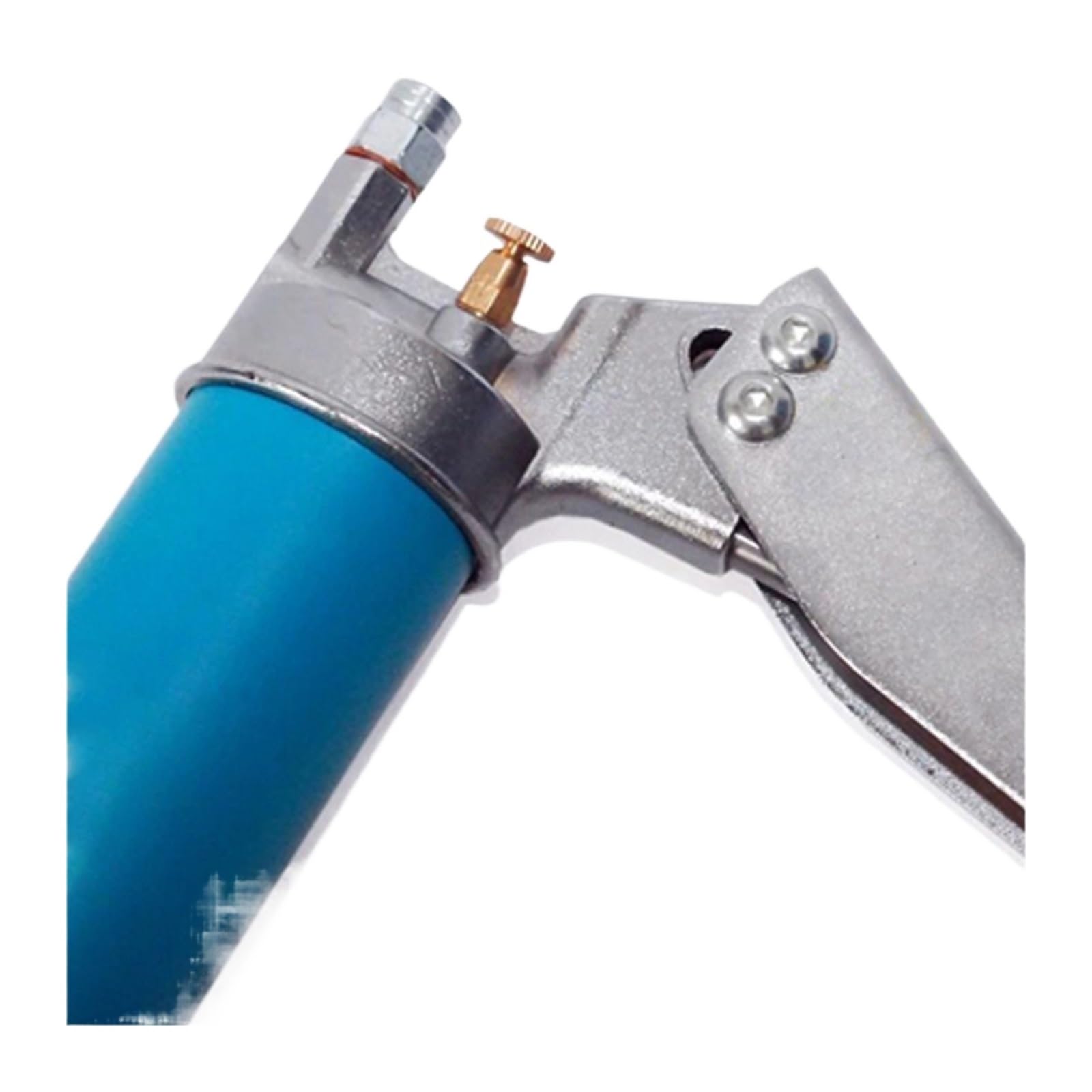 Pistola engrasadora con empuñadura de Pistola de Servicio Pesado Pistola de Mantequilla de Alta presión de Engranajes, Herramienta de Grasa más Grande de Capacidad Conveniente, 900CC