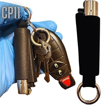 Clipper Lighter Holder Keychain with Spring Clip, Lighter Case for CP11 Lighters. Clipper Lighter Not Included