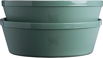 Stanley Wildfare Core Stacking Bowl Set 2-Pack | 16 oz Stackable Bowls | Camping Essentials for Your Camp Kitchen