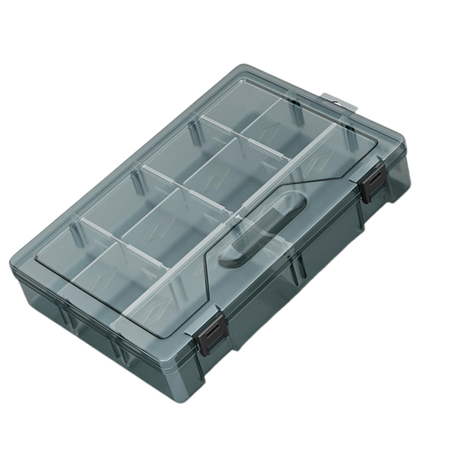 Thickened Screw Organizers Box with Lids Compartments Tool Bin Divider Compartment Containers Sorting Screw Box Storage Container