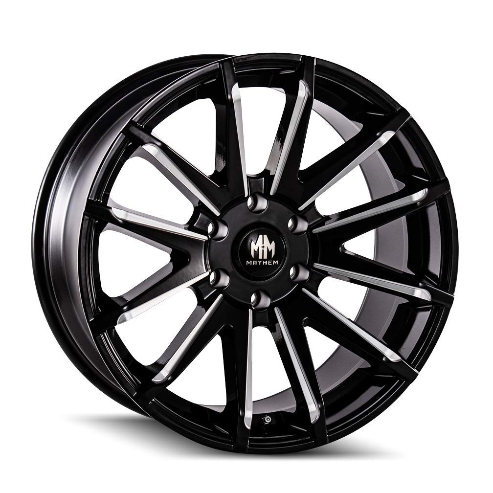 Amazon.com: ALLOY RIM/WHEEL MAYHEM CROSSFIRE 8109 GLOSS BLACK