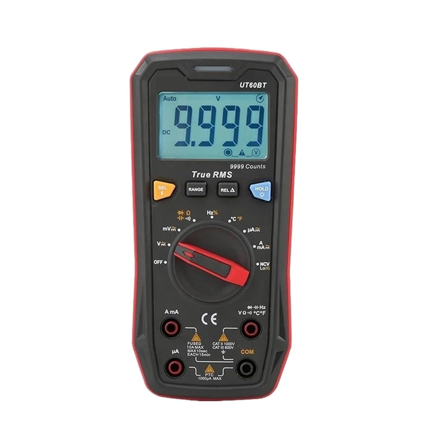 1pc UT60S UT60BT Digital Multimeter 1000V AC DC Voltmeter Ammeter Frequency Meter Capacitor Temperature Tester(UT60S)