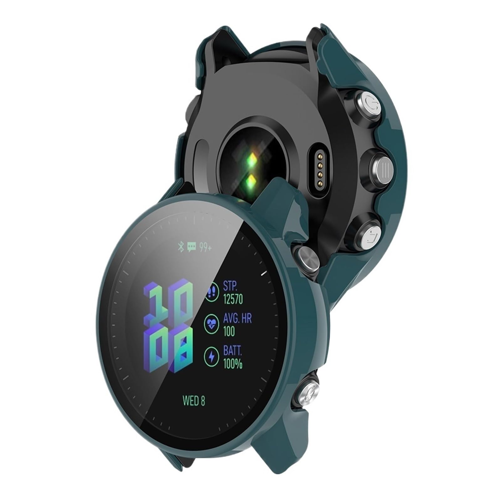 Évitez les rayures sur Forerunner 955 avec cet étui vert - 8