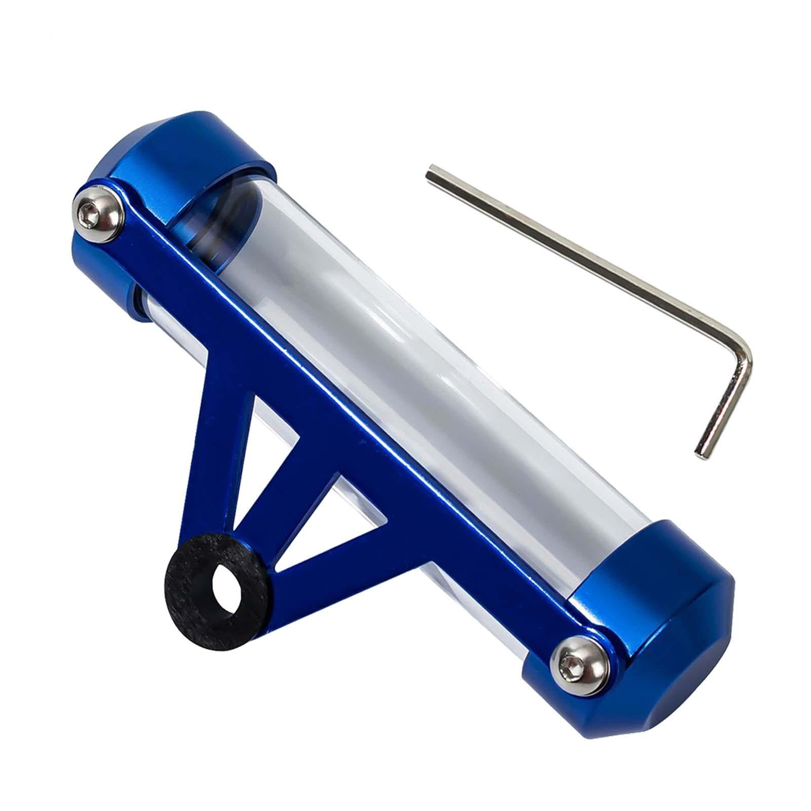 ATORSE® Universal Motorcycle Secure Tax Tube Holder Stylish Sturdy Scooter Accessory Blue-picture-14