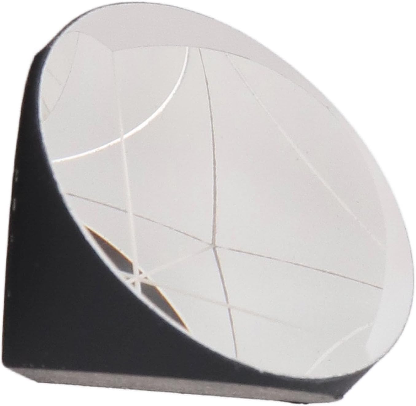 Cubic Corner Prism, Trihedral Retroreflector Cube-Corner Prism, Cubic Corner Prism Coated Optical Glass Polished High Precision 25.4mm Trihedron Retroreflector