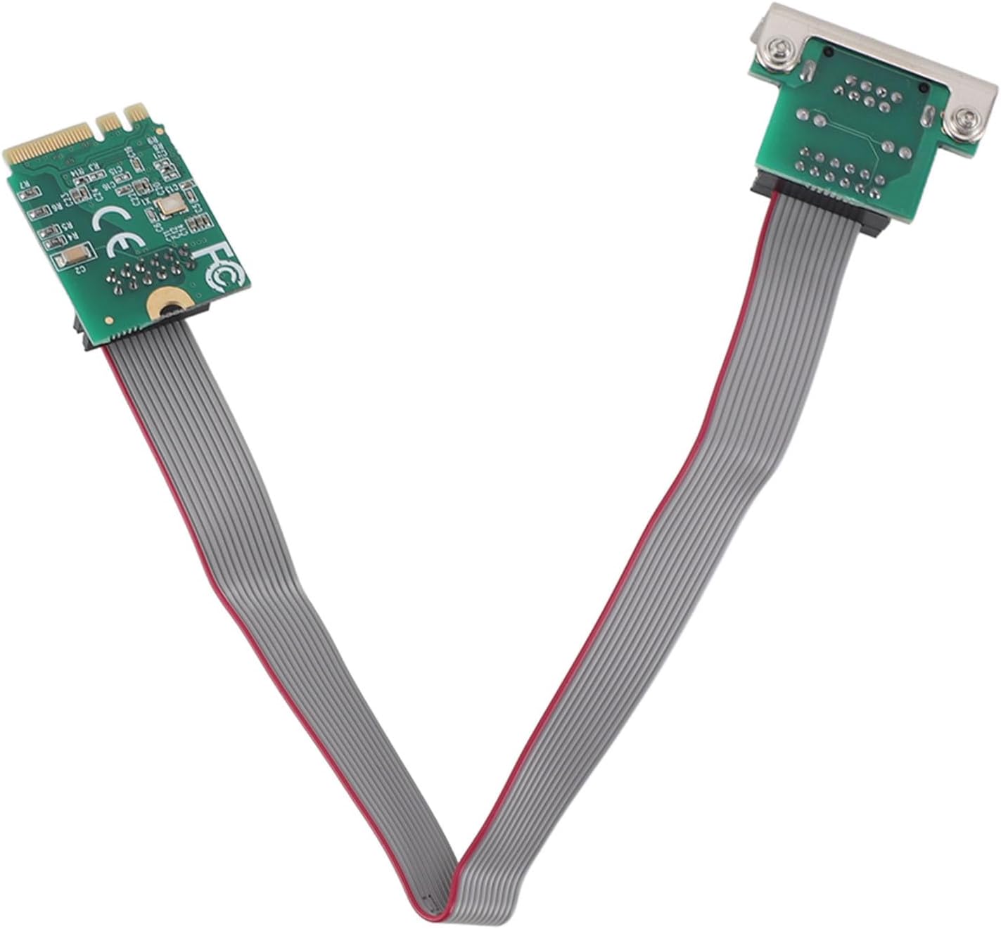 M.2 2.5G Ethernet Network Card, 2.5G/1G/100Mbps Single Port RJ45 M.2 A E to RTL8111H Gigabit Ethernet Card for Desktop PC, for 7, for Linux