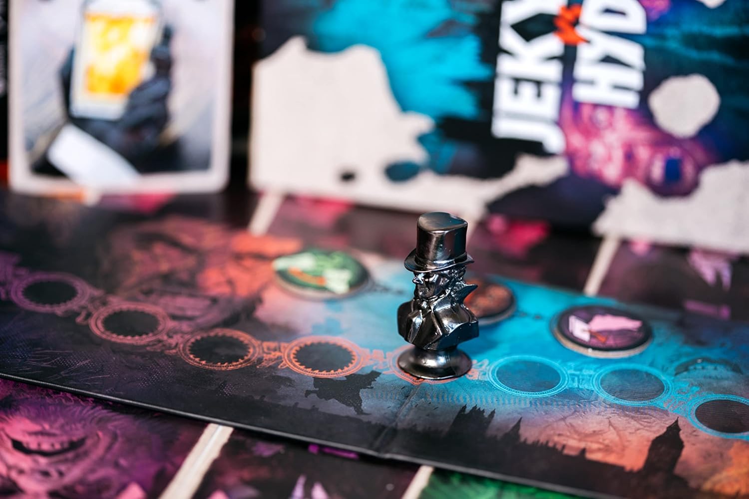 Jekyll VS Hyde - Jeu de société - Jeu 2 Joueurs - 10 Ans et Plus - Jeu de Cartes - Duel - Tactique et Rapide - Jeu de Plis - Blackrock Games