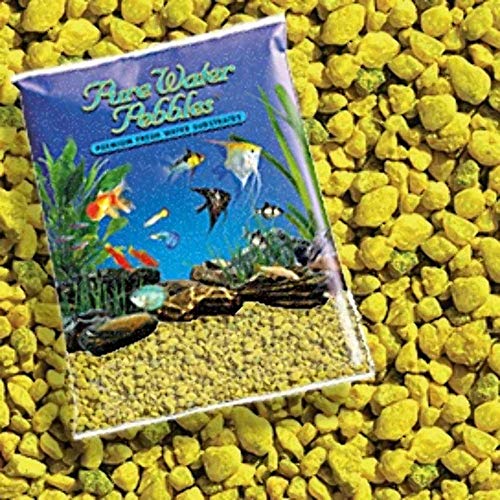 Pure Water Pebbles Aquarium Gravel, 25-Pound, Neon Blue - Thumbnail 7