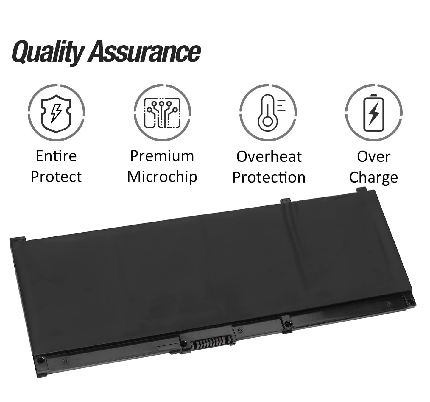 SR04XL Batterie pour HP Omen 2018 15-CE 15T-CE 15-DC 15T-DC 17-CB 17T-CB ZBook 15v G5 Pavilion 15-CB 15T-CB 15-ce000nf ce002ng ce003nf ce005ng ce007ng 15-dc0001ng dc0001nl 15-cb002nl Battery