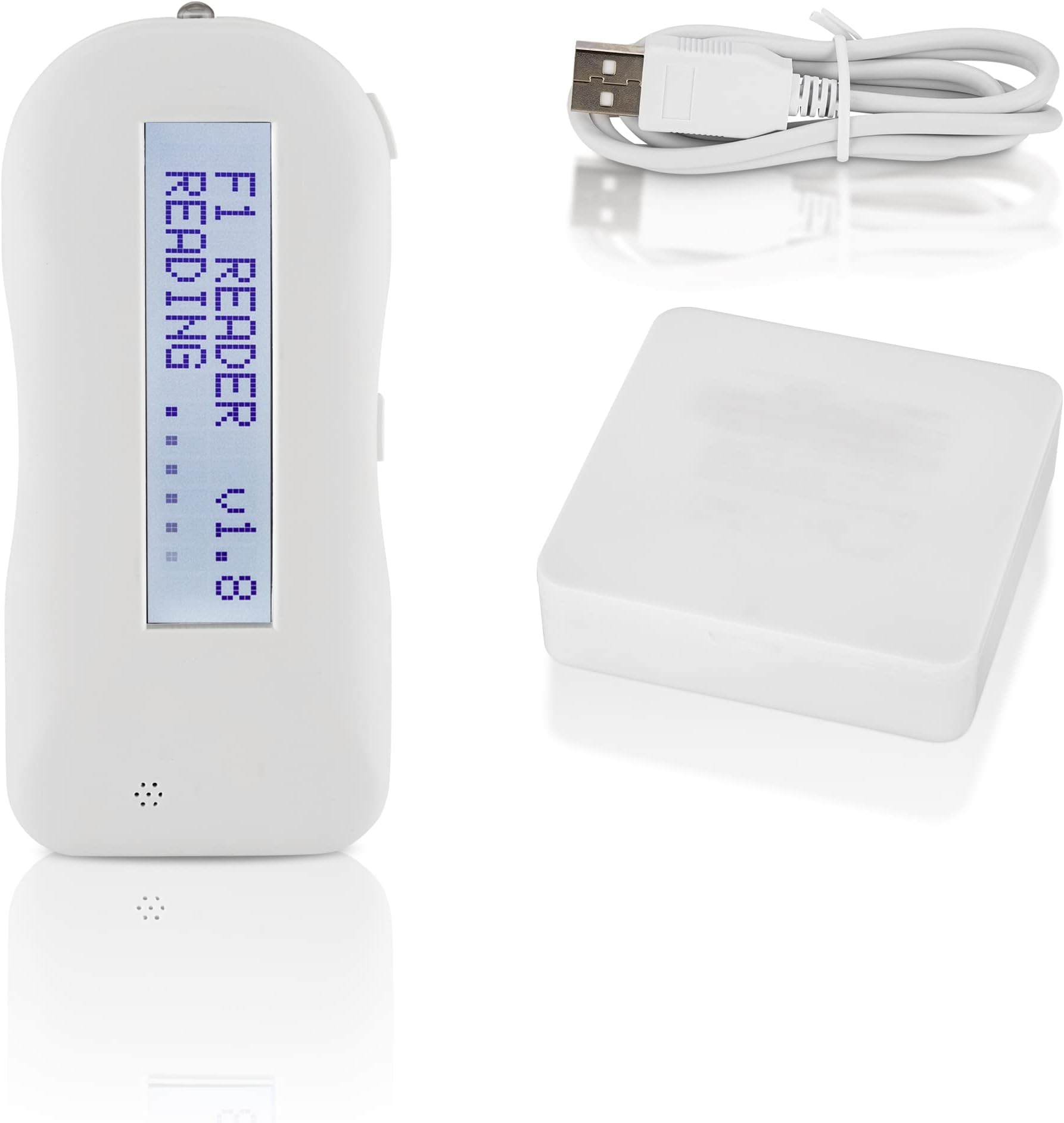 ISO 134,2 kHz RFID Chip reader Scanner F1 MINI for pet animal cat dog microchips transponders in case