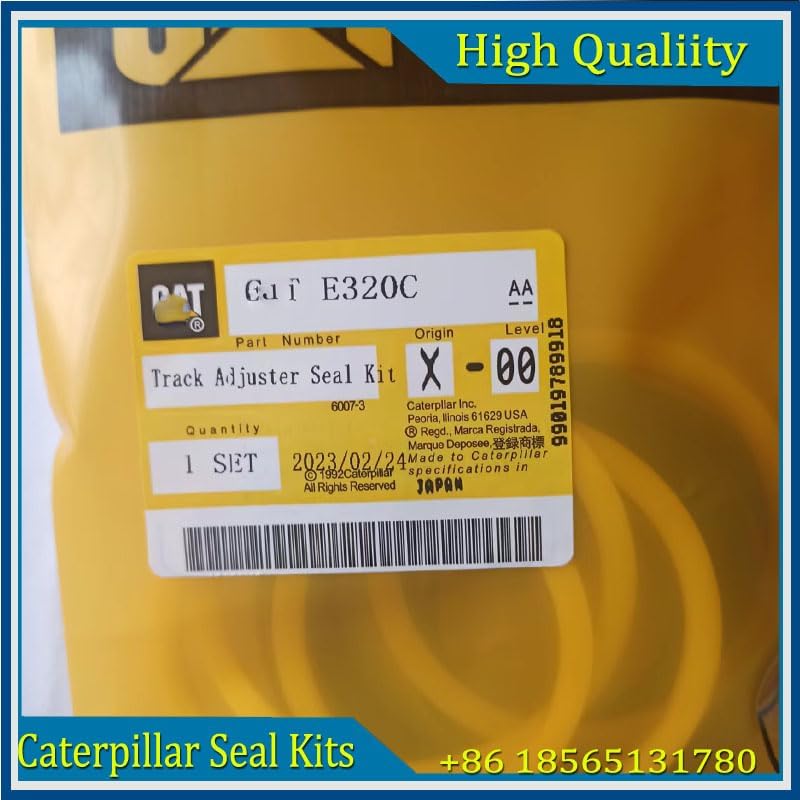 Factory Price E320B E320C E320D E320 Chain Adjust Seal Kits For Caterpillar Excavator Track Adjuster Cylinder Seal Kit 901408 - (Color: 1 pc)