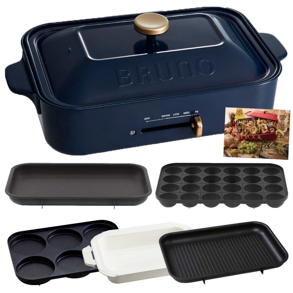 ブルーノ　新品　セラミック鍋　マルチプレート　グリルプレート　たこ焼きプレート 楽天市場】☆公式限定特典あり☆【6%OFF】【BRUNO 公式】 ホット