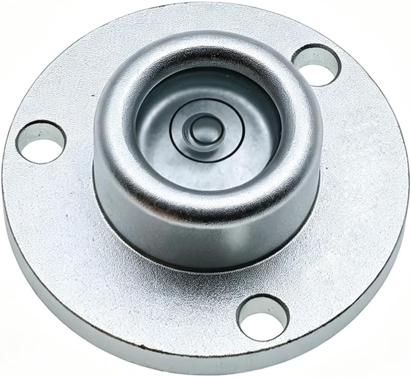 Metal Horizontal Bubble Bull's-Eye Level Universal Horizontal Flange Water Level Small Household 40x14mm(White)