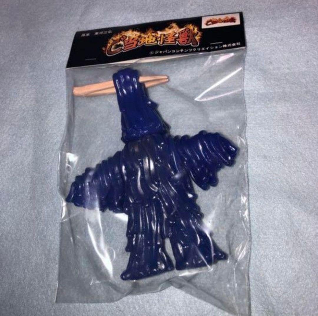 ご当地怪獣 ウードン ソフビ ぺインターネット彩色 One up. ご当地怪獣