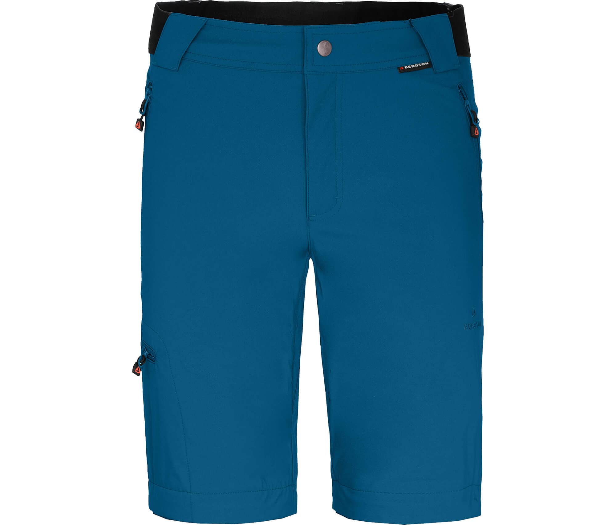 Bergson Kalle Comfort Zipp-Off | Herren Softshellhose - Funktionelle Herren Zipp-Off Softshellhose mit dehnbarer Komfort-Bund-Konstruktion, Normal-/Kurz-/Langgrößen, praktische Zipp-Off-Funktion zur