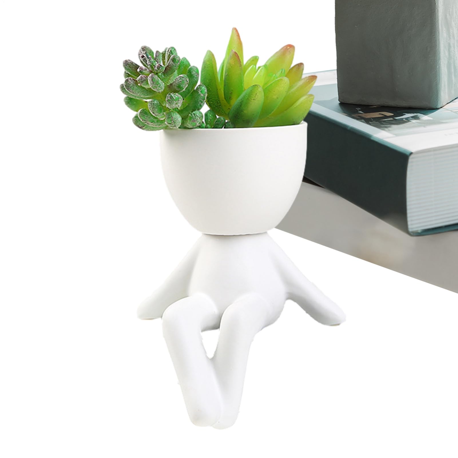 Vase en forme de corps humain pour sublimer une étagère décorative esthétique