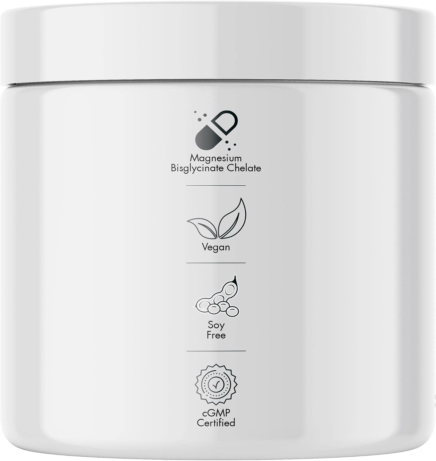 Codeage Liposomal Magnesium Glycinate Supplement, 2-Month Supply, Bisglycinate Magnesium Chelate, Chelated Magnesium Mineral Pills, BioPerine Black Pepper Vitamins Capsules, Non-GMO Vegan