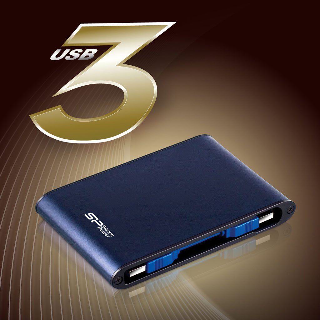 外付コンパクトHDD[2TB] Silicon Power Armor A80 Amazon.com: Silicon Power 2TB Armor A80 Shockproof/Waterproof