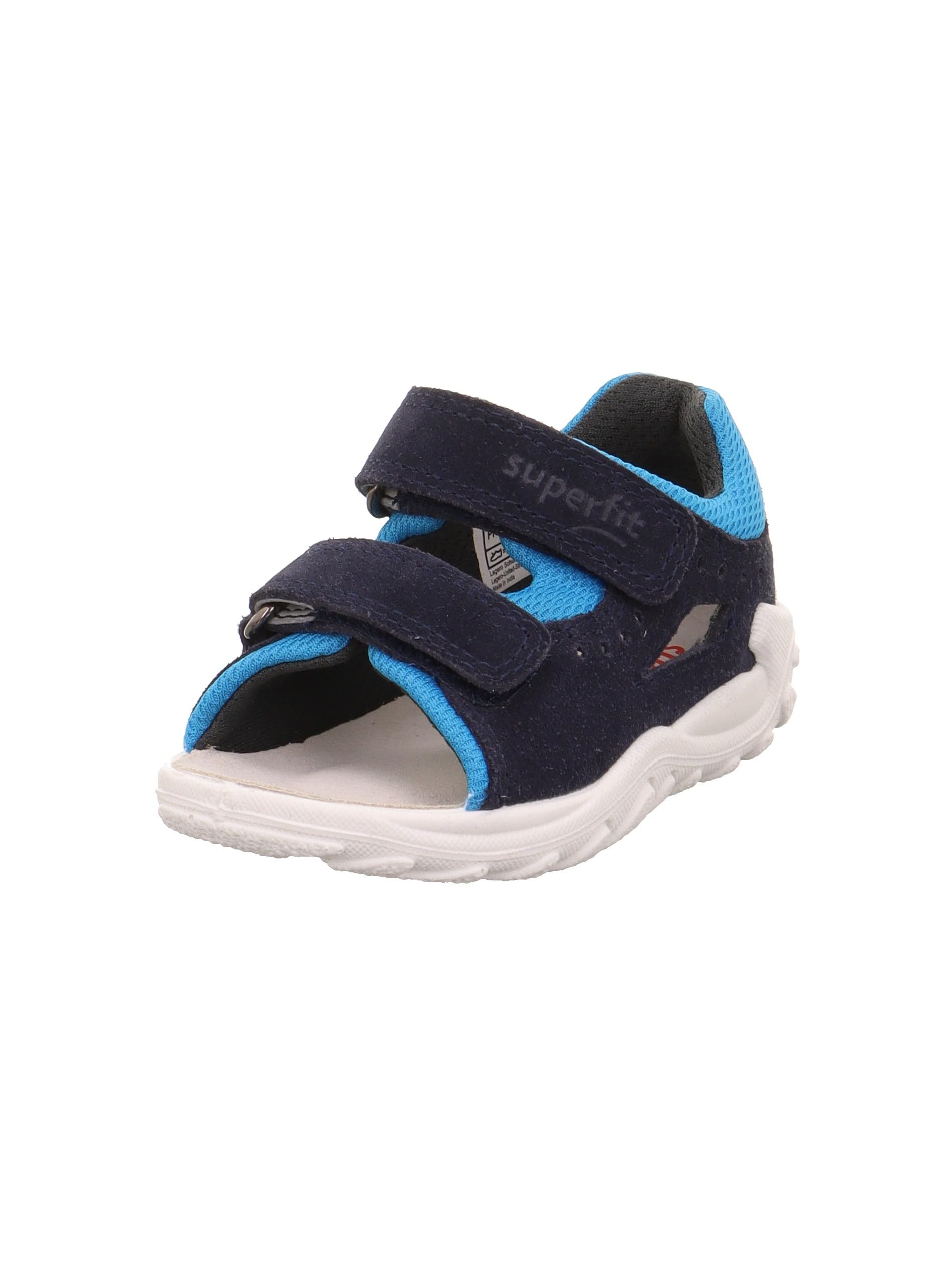 Superfit Boys' Flow Sandals, Blue Turquoise 8000, 4.5 UK Child