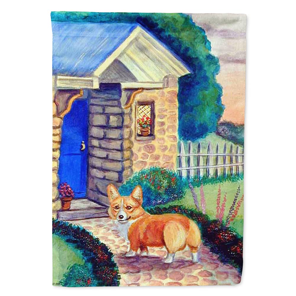 Drapeau Pembroke Corgi anti-décoloration pour façade maison Caroline's Treasures 7169CHF