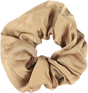 Fabric Hair Tie For Girls - Light Brown5