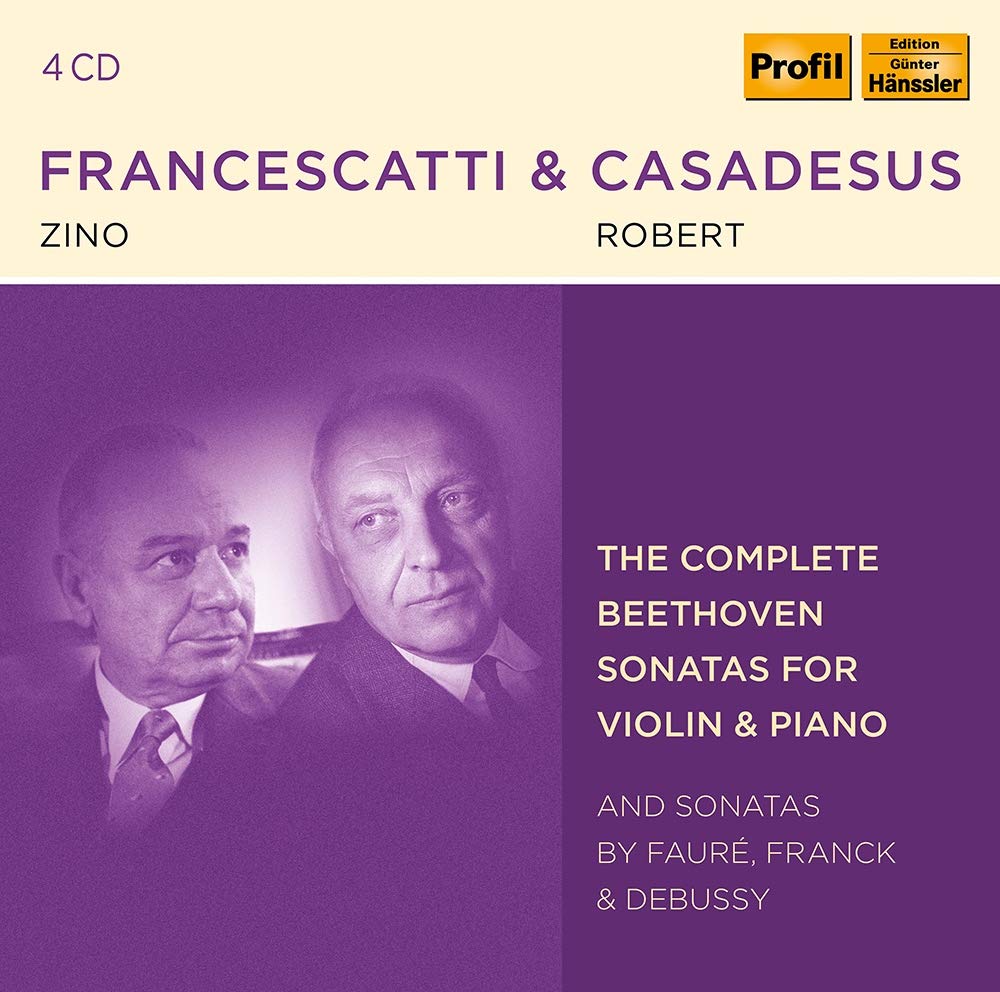 The Complete Beethoven Sonatas for Violin & Piano and Sonatas by Faure, Franck & Debussy