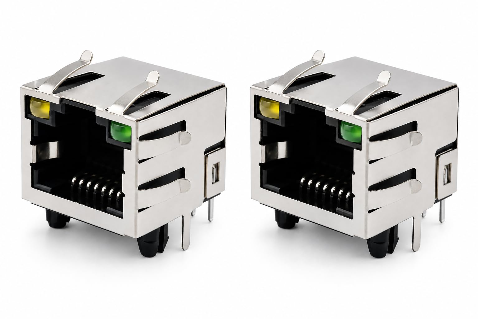 RJ45 Ethernet PCB Connector PCB-019 Through-Hole with LED (2 Pcs)-image-39
